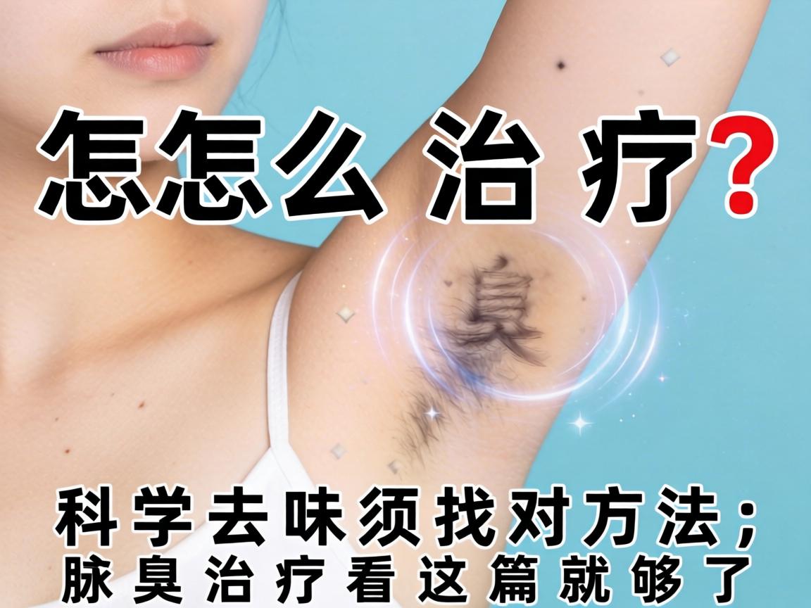 腋臭怎么治疗？科学去味须找对方法，腋臭治疗看这篇就够了