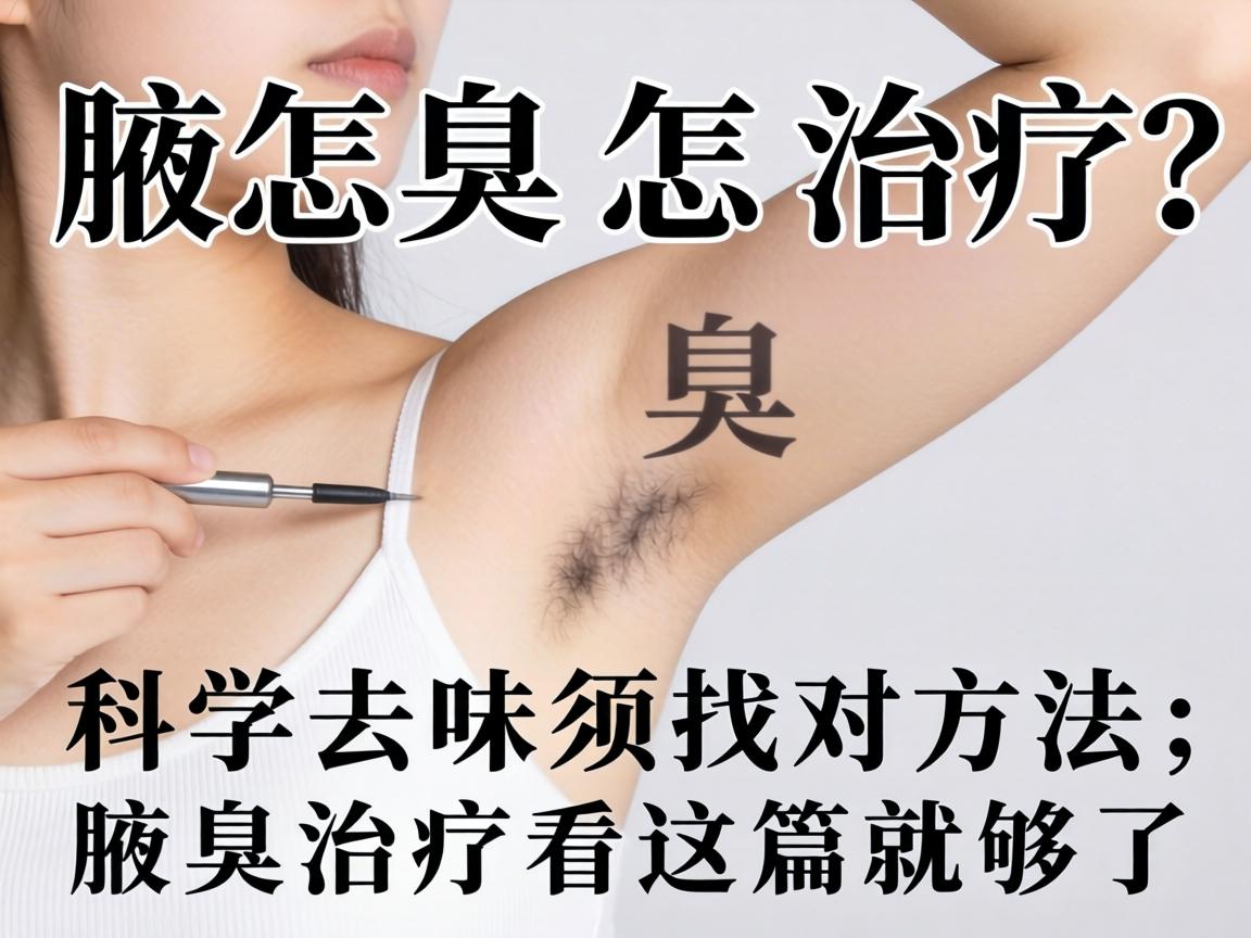 腋臭怎么治疗？科学去味须找对方法，腋臭治疗看这篇就够了