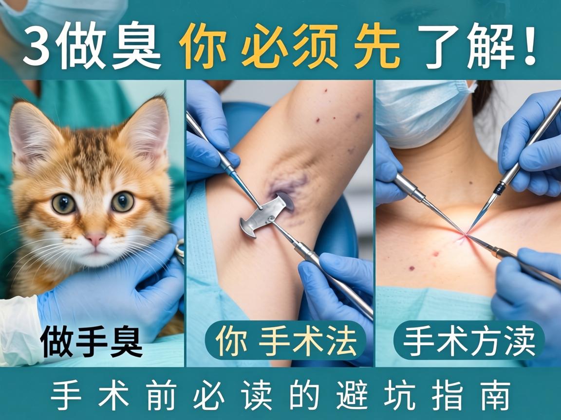 狐臭做手术，这3种手术方法你必须先了解！手术前必读的避坑指南