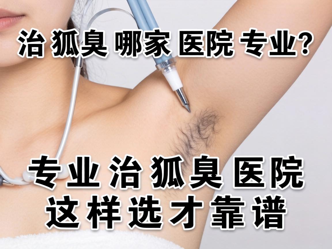 治狐臭哪家医院专业？专业治狐臭医院这样选才靠谱