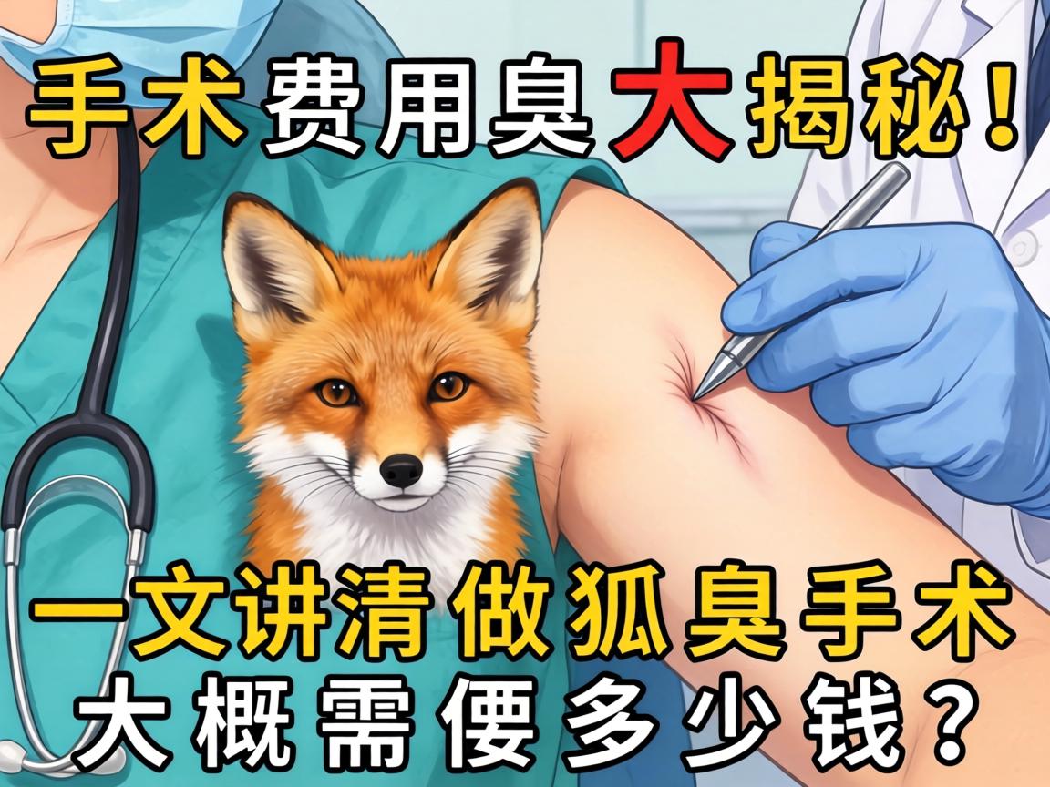 狐臭手术费用大揭秘！一文讲清做狐臭手术大概需要多少钱？
