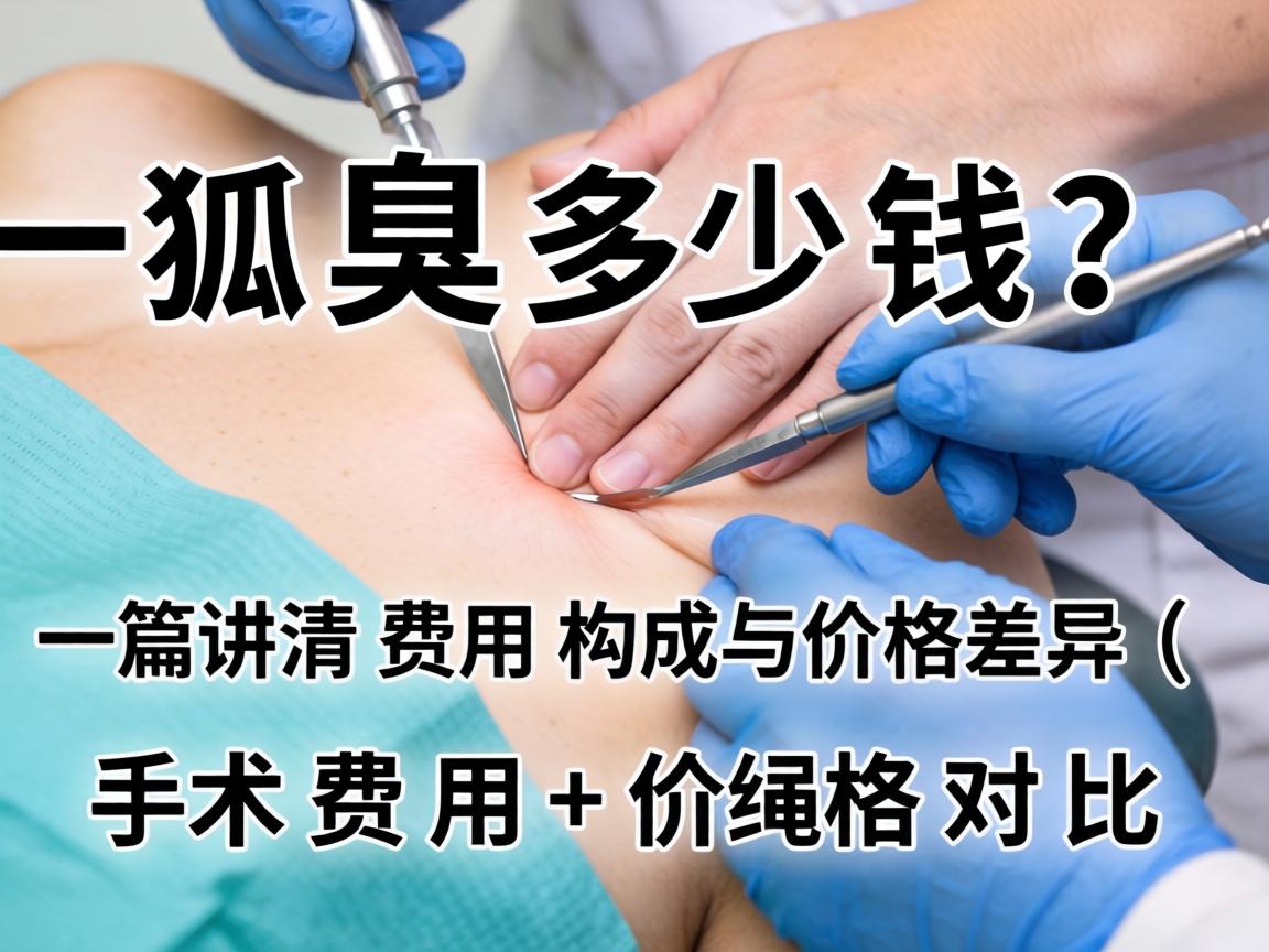狐臭手术一般多少钱？一篇讲清费用构成与价格差异（手术费用+价格对比）