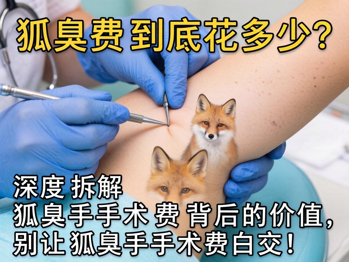 狐臭手术费到底花多少？深度拆解狐臭手术费背后的价值，别让狐臭手术费白交！