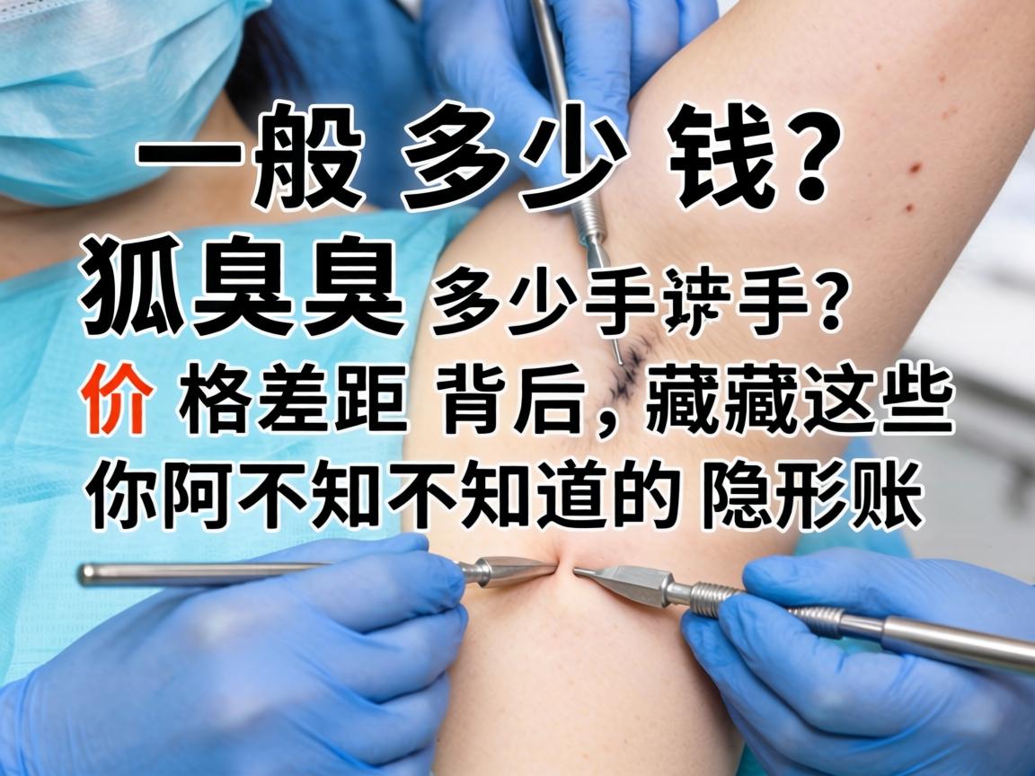 狐臭手术一般多少钱?价格差距背后,藏着这些你不知道的隐形账 狐臭手术一般多少钱?价格差距背后,藏着这些你不知道的隐形账