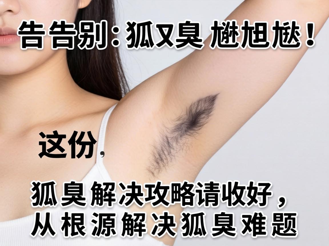 告别狐臭尴尬！这份狐臭解决攻略请收好，从根源解决狐臭难题
