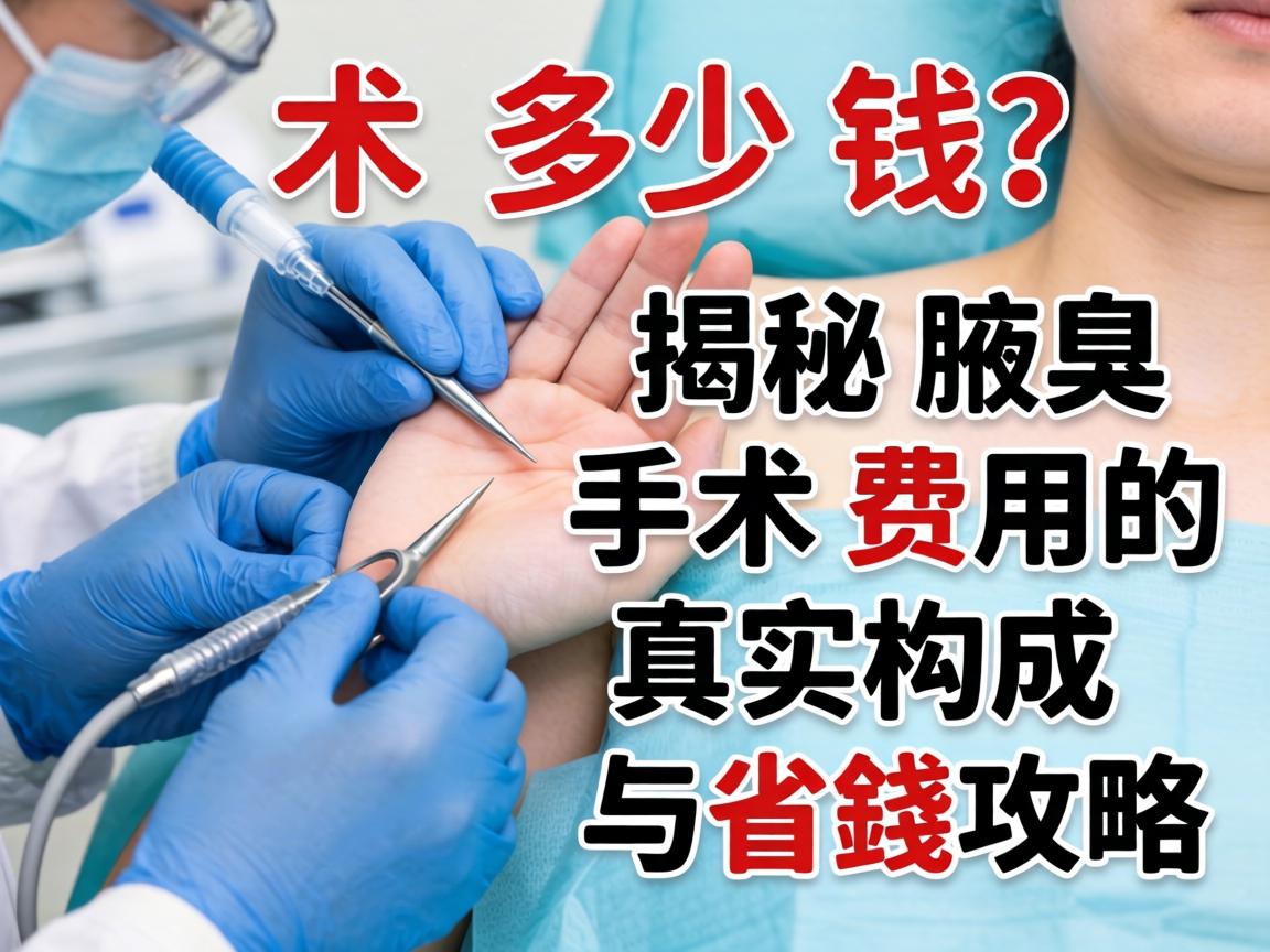 腋臭手术多少钱?揭秘腋臭手术费用的真实构成与省钱攻略 腋臭手术多少钱?揭秘腋臭手术费用的真实构成与省钱攻略