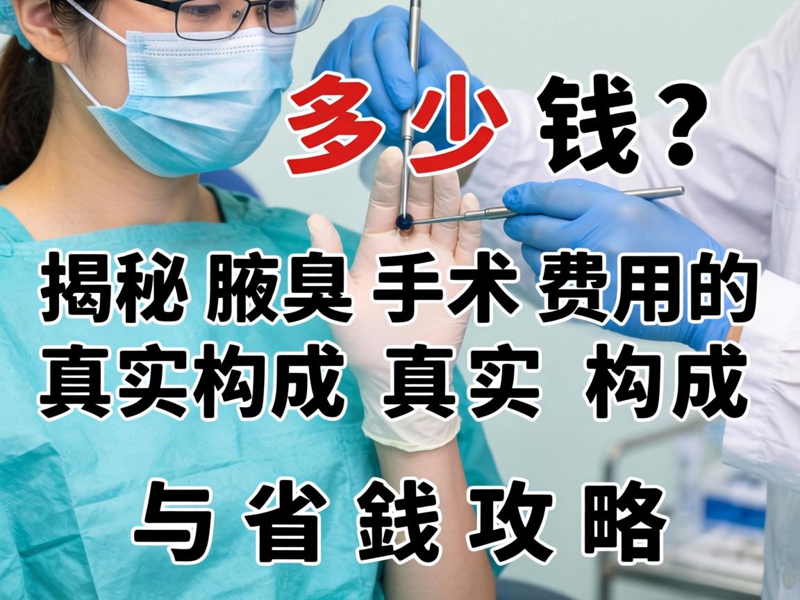 腋臭手术多少钱?揭秘腋臭手术费用的真实构成与省钱攻略 腋臭手术多少钱?揭秘腋臭手术费用的真实构成与省钱攻略