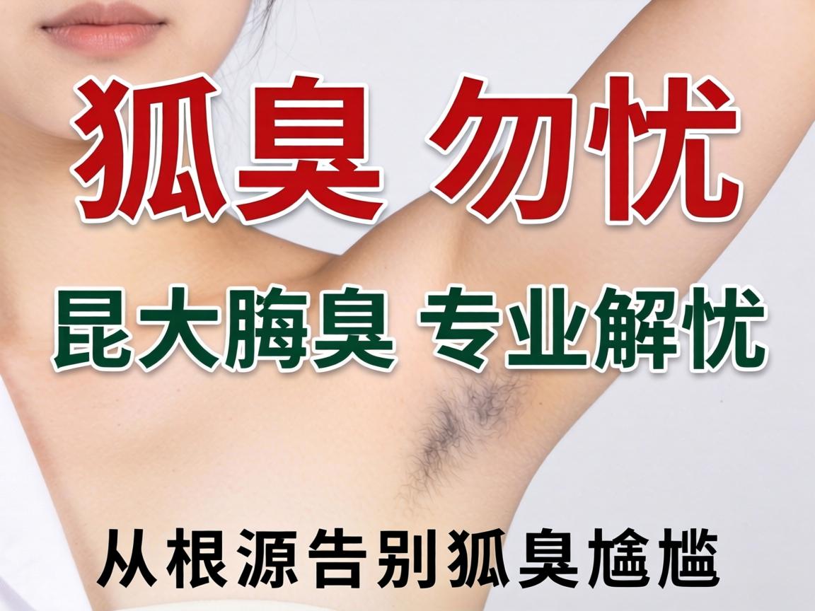 狐臭勿忧，昆大腋臭专业解忧，从根源告别狐臭尴尬