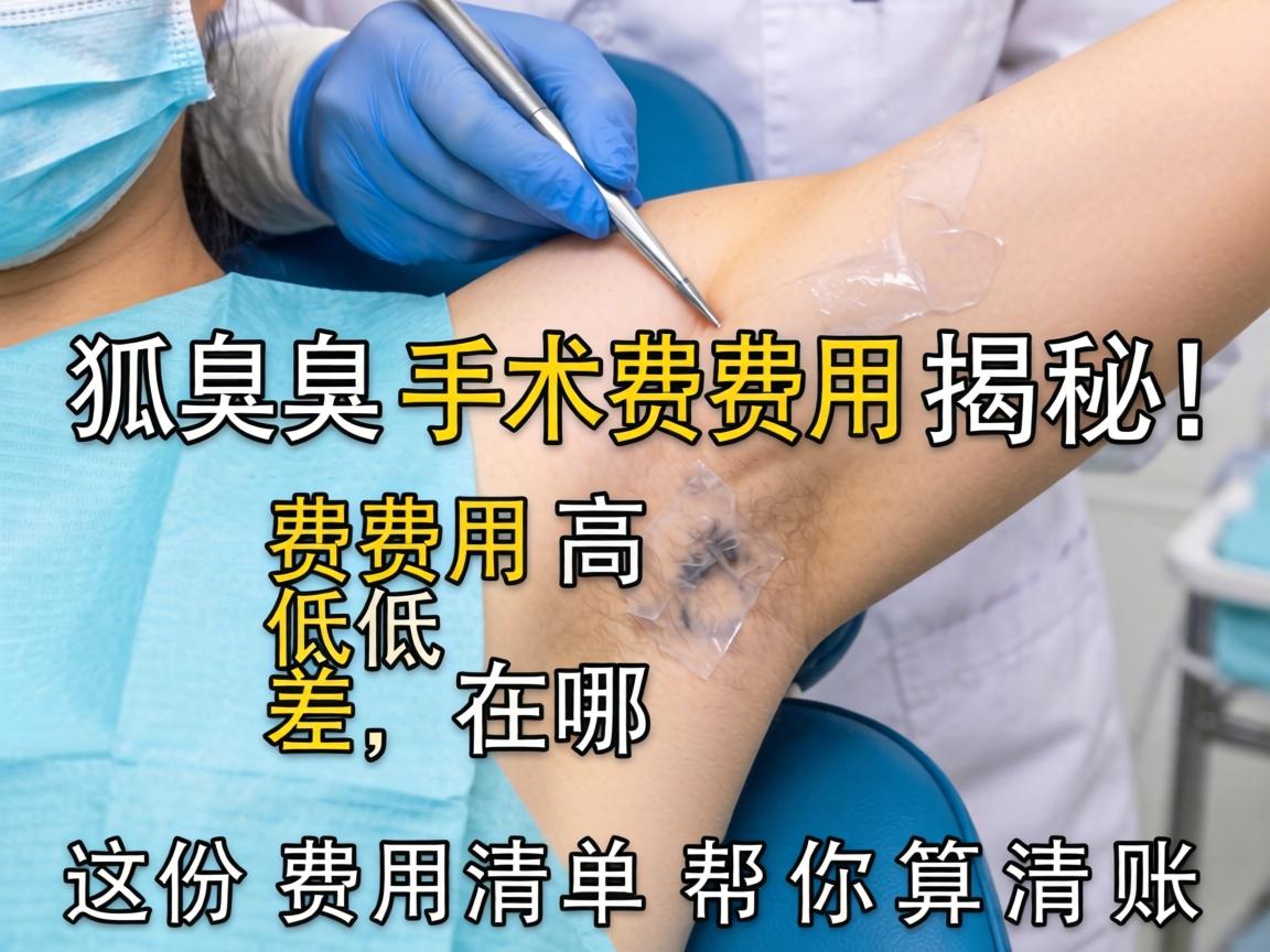 狐臭手术费用揭秘,费用高低差在哪?这份费用清单帮你算清账 狐臭手术费用揭秘,费用高低差在哪?这份费用清单帮你算清账