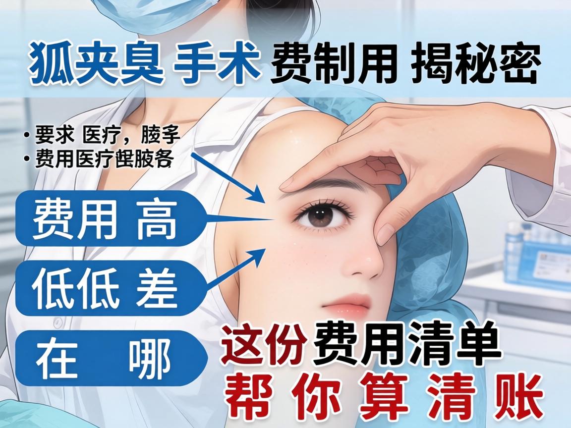 狐臭手术费用揭秘,费用高低差在哪?这份费用清单帮你算清账 狐臭手术费用揭秘,费用高低差在哪?这份费用清单帮你算清账