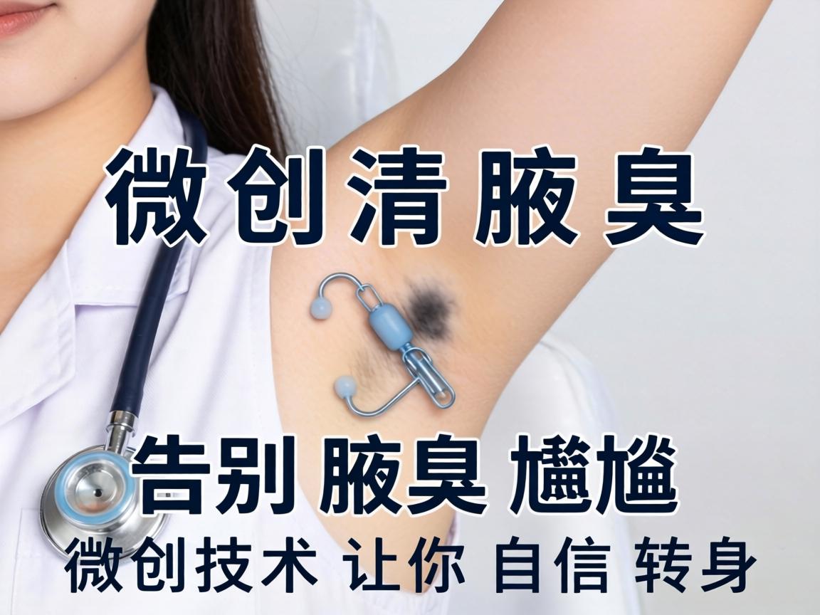 微创清腋臭,告别腋臭尴尬,微创技术让你自信转身 微创清腋臭,告别腋臭尴尬,微创技术让你自信转身