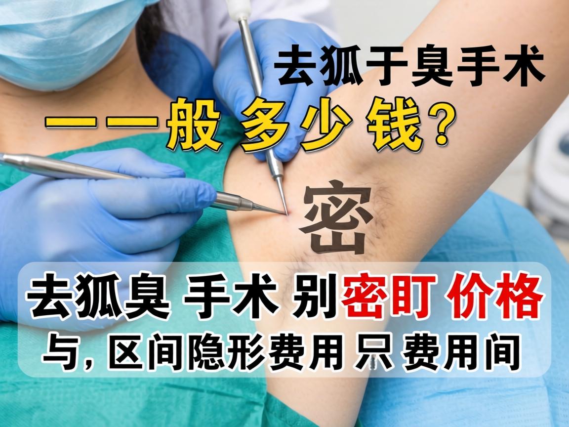 去狐臭手术一般多少钱？解密价格区间与隐形费用，去狐臭手术别只盯价格