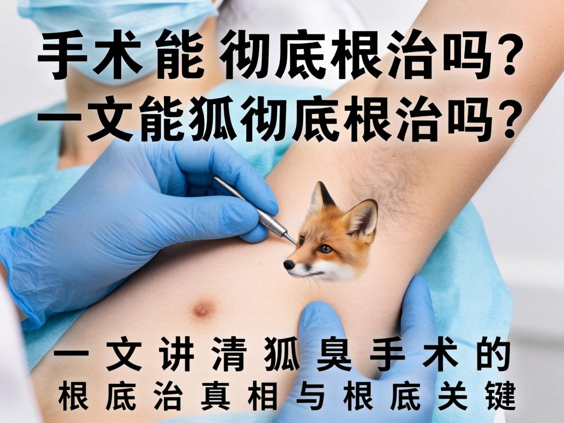狐臭手术能彻底根治吗？一文讲清狐臭手术的根治真相与根治关键