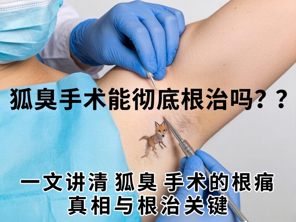 狐臭手术能彻底根治吗？一文讲清狐臭手术的根治真相与根治关键