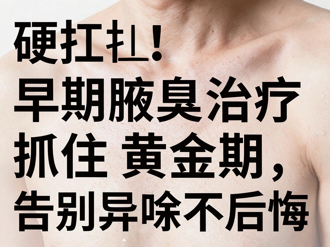 早期腋臭别硬扛！早期腋臭治疗抓住黄金期，告别异味不后悔