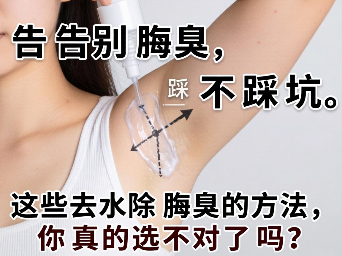 告别腋臭不踩坑，这些去除腋臭的方法，你真的选对了吗？