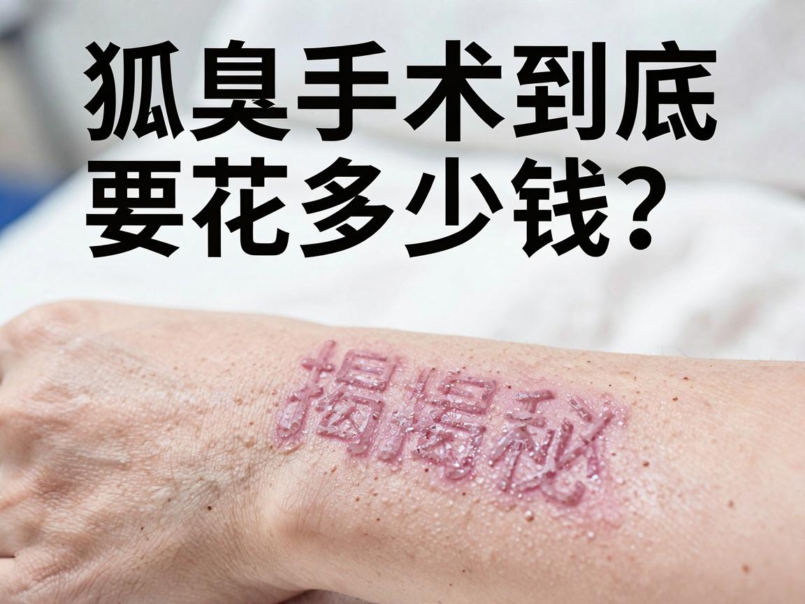 狐臭手术费用大揭秘，狐臭手术到底要花多少钱？一篇文章讲透费用构成