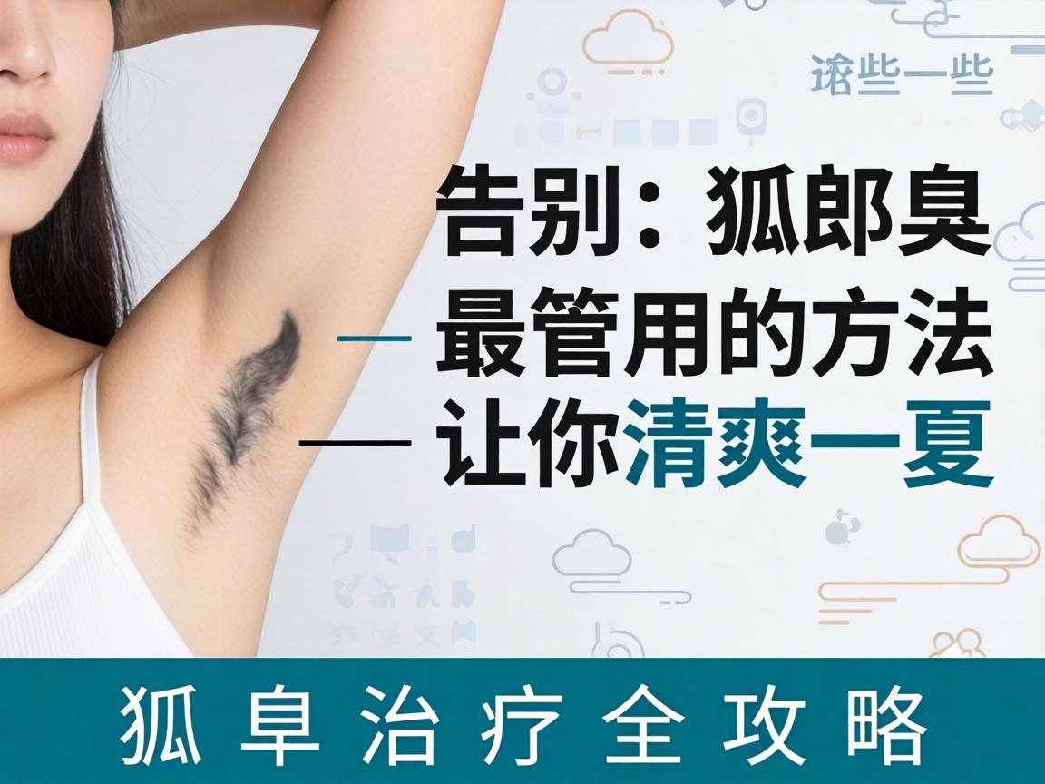 告别狐臭，这些最管用的方法让你清爽一夏—狐臭治疗全攻略