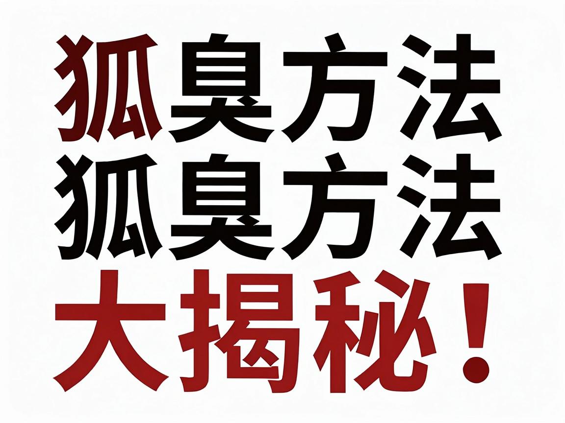 狐臭方法大揭秘！这些狐臭方法真的有效吗？