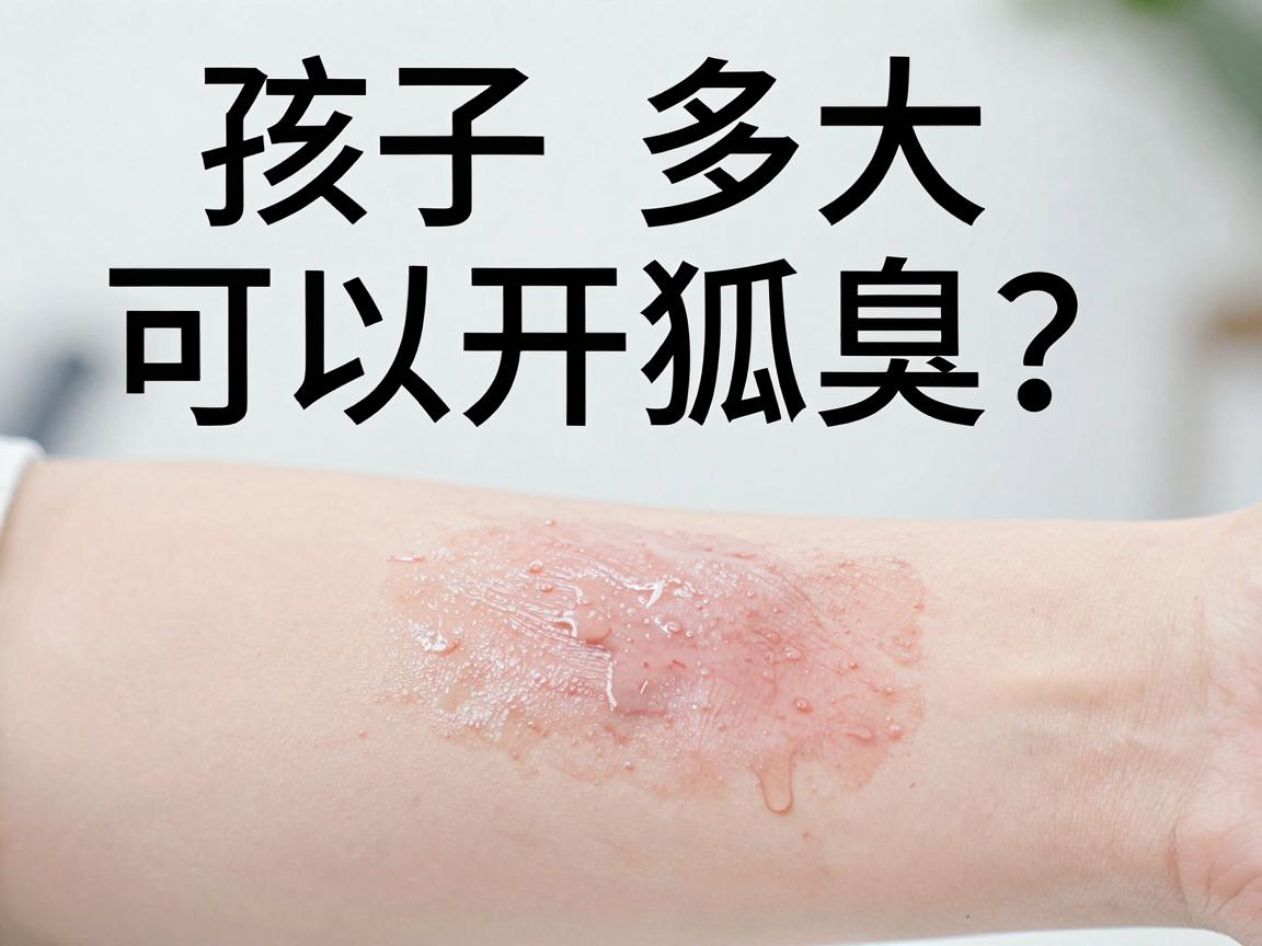 孩子多大可以开狐臭？家长必知的腋臭手术年龄与时机