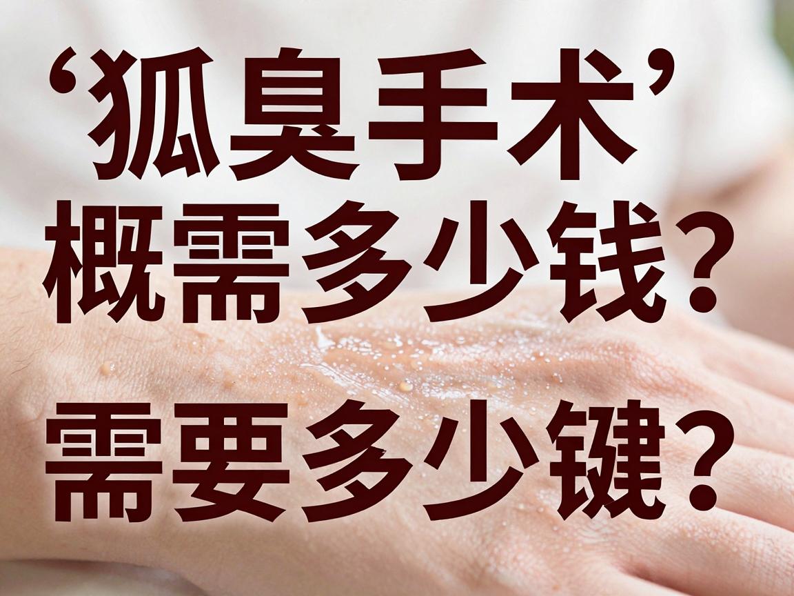 狐臭手术费用大揭秘,狐臭手术大概需要多少钱?一文讲清价格差异与关键因素 狐臭手术费用大揭秘,狐臭手术大概需要多少钱?一文讲清价格差异与关键因素