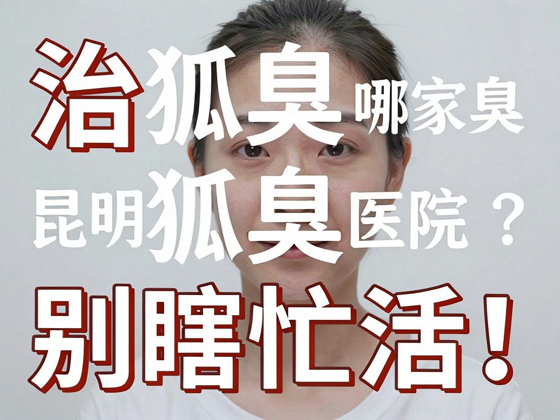 治狐臭别瞎忙活！昆明治狐臭选哪家医院？这份治狐臭攻略请收好
