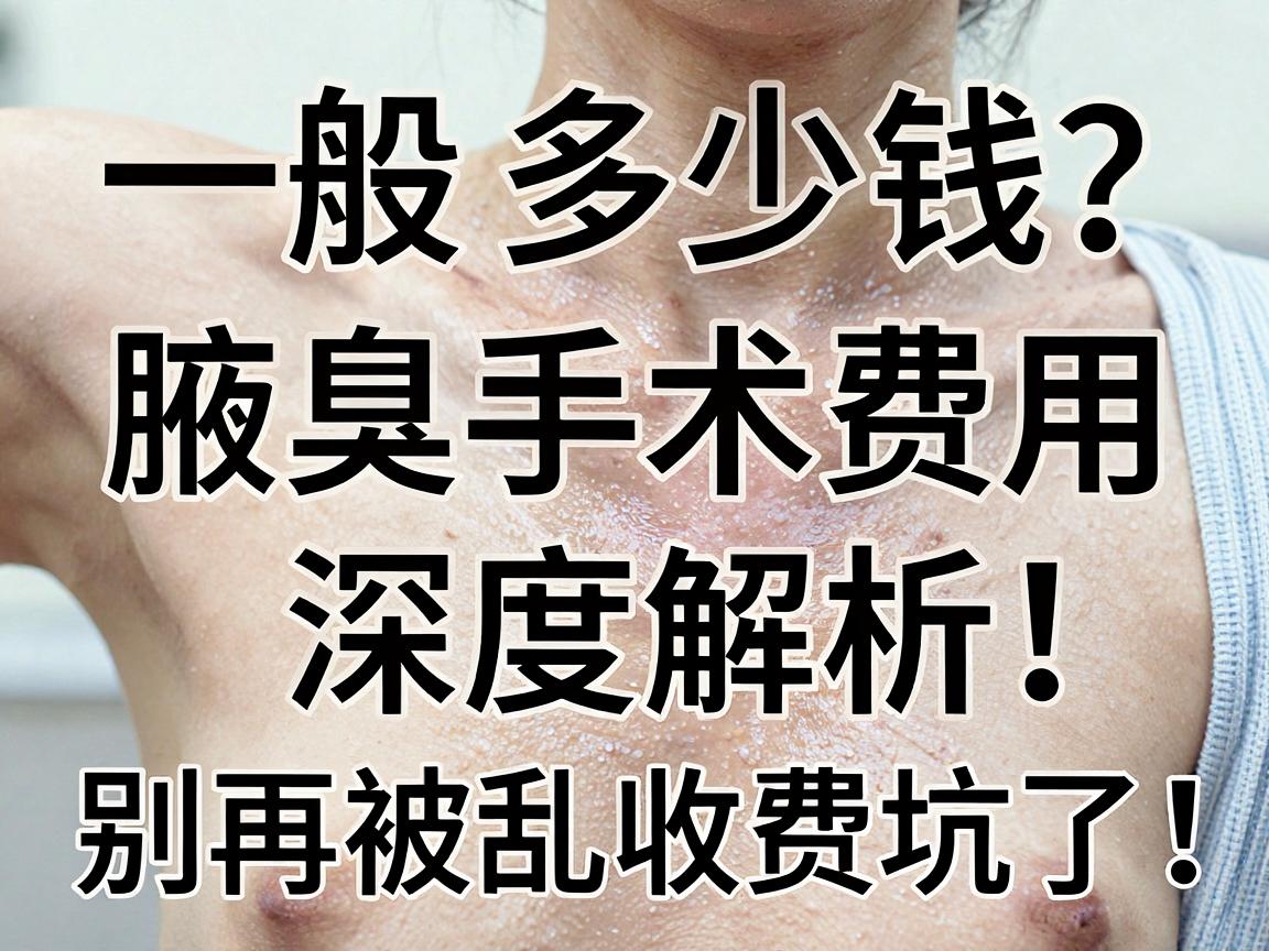 腋臭手术一般多少钱？正规医院腋臭手术费用深度解析，别再被乱收费坑了！