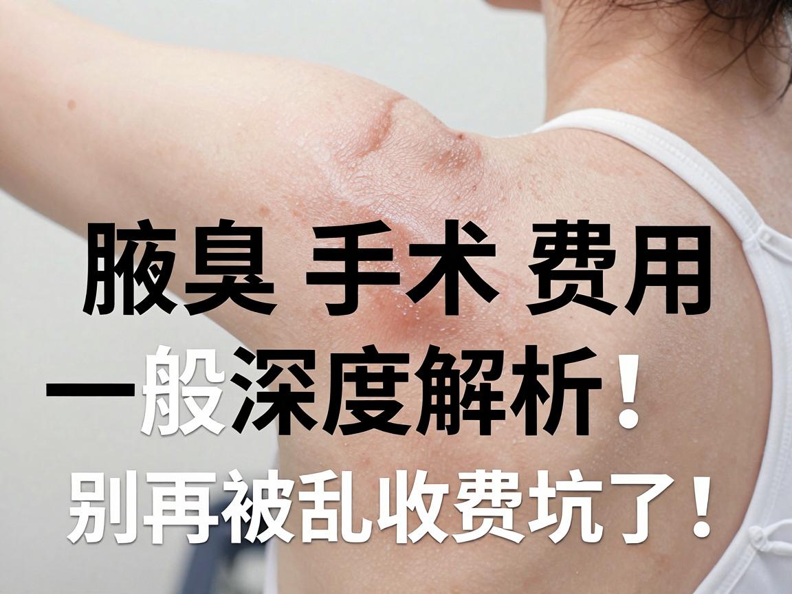 腋臭手术一般多少钱？正规医院腋臭手术费用深度解析，别再被乱收费坑了！