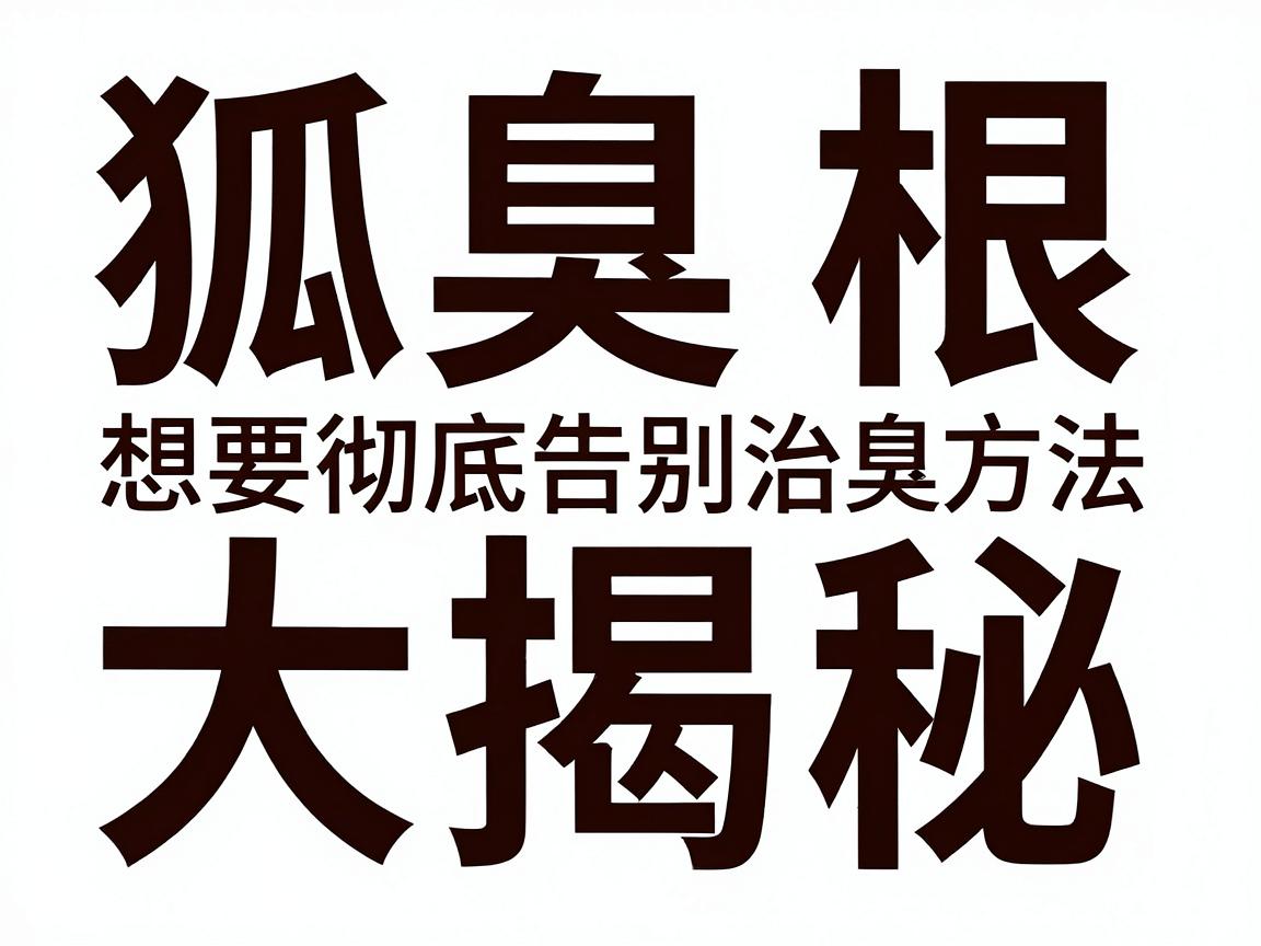 狐臭根治方法大揭秘，想要彻底告别狐臭，这些根治方案你必须知道