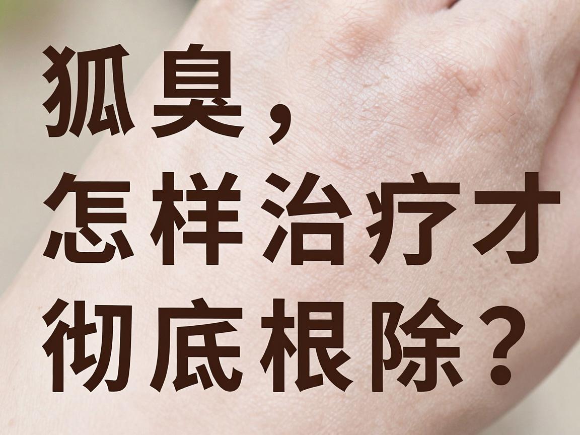 狐臭怎样治疗才彻底根除？这几个根除方法你必须知道