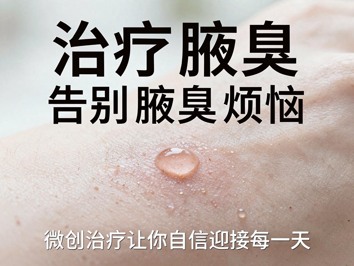 微创治疗腋臭，告别腋臭烦恼，微创治疗让你自信迎接每一天