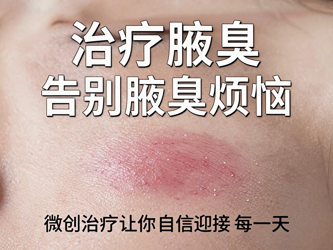 微创治疗腋臭，告别腋臭烦恼，微创治疗让你自信迎接每一天