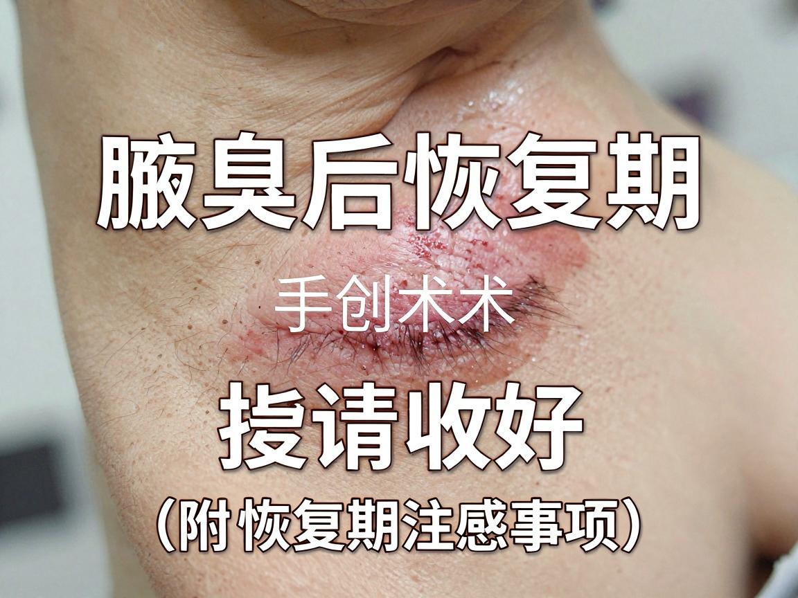 腋臭微创手术后恢复期，这份恢复期指南请收好（附恢复期注意事项）