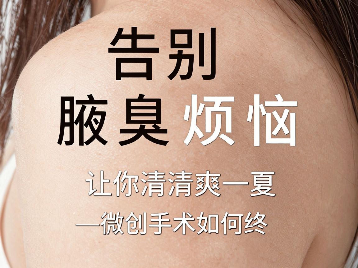告别腋臭烦恼，微创手术让你清爽一夏—微创手术如何终结腋臭尴尬
