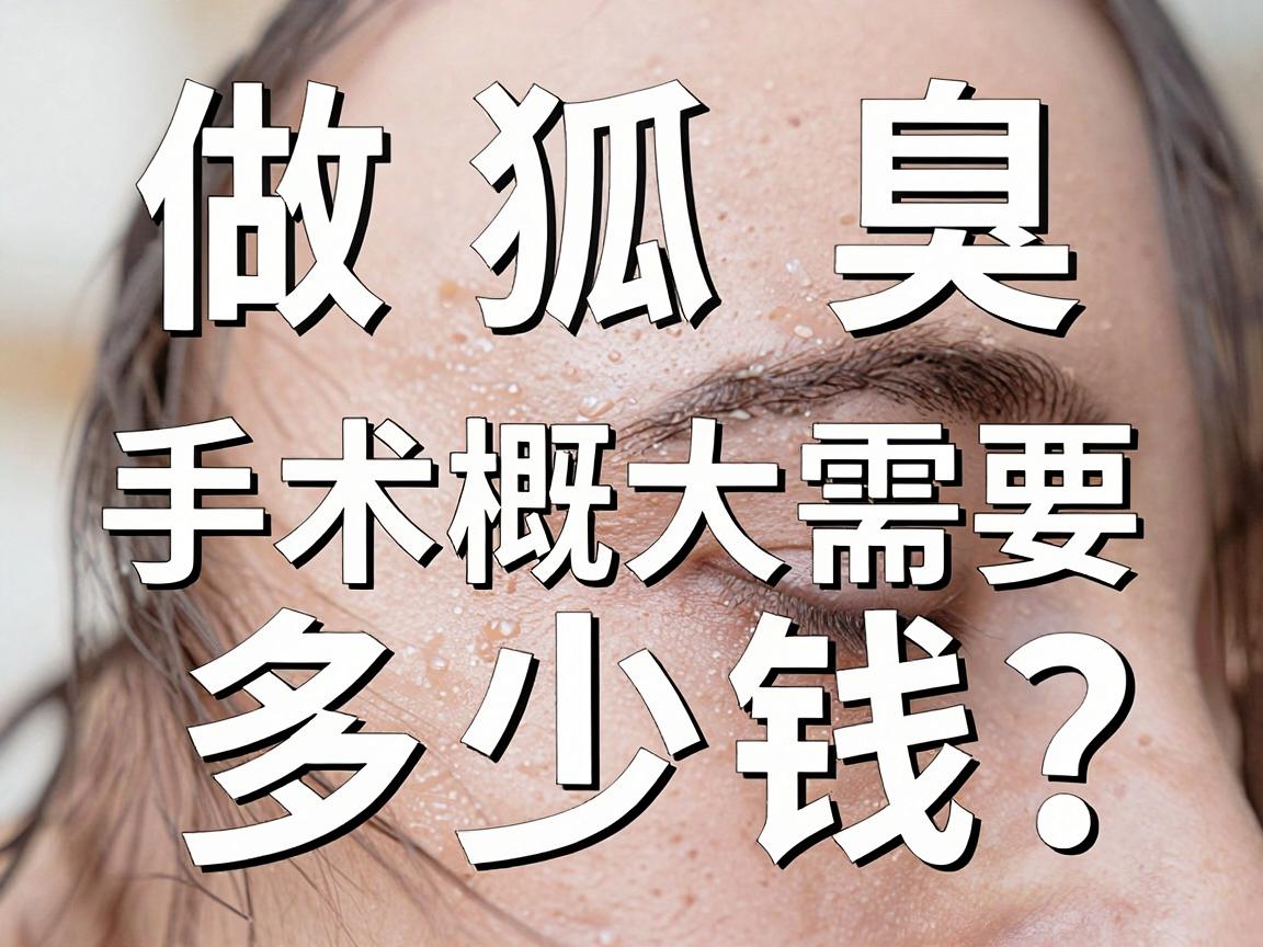 做狐臭手术大概需要多少钱？一文说清费用构成与省钱技巧