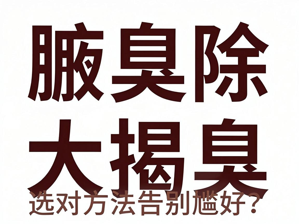 腋臭除臭方法大揭秘，哪种除臭方法最好？选对方法告别尴尬