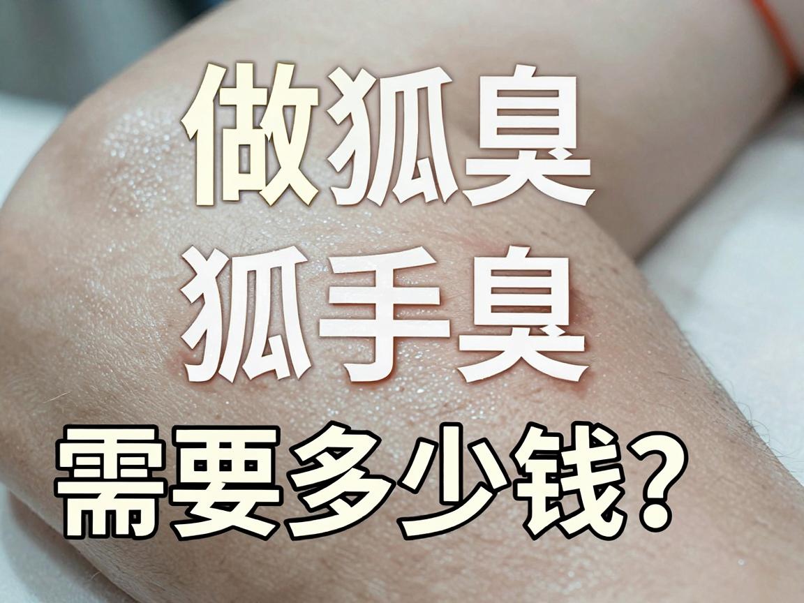做狐臭手术大概需要多少钱？一文讲清狐臭手术费用构成与省钱攻略