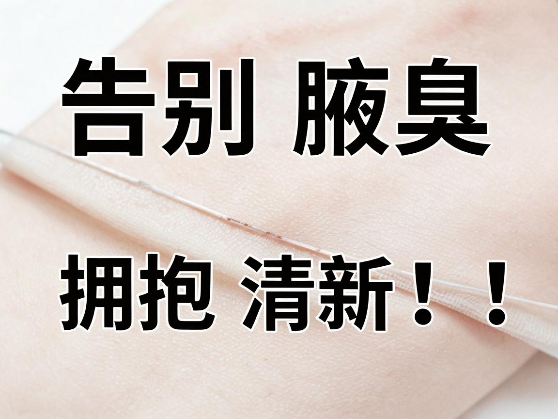 告别腋臭，拥抱清新！这几种去腋臭方法，总有一款适合你