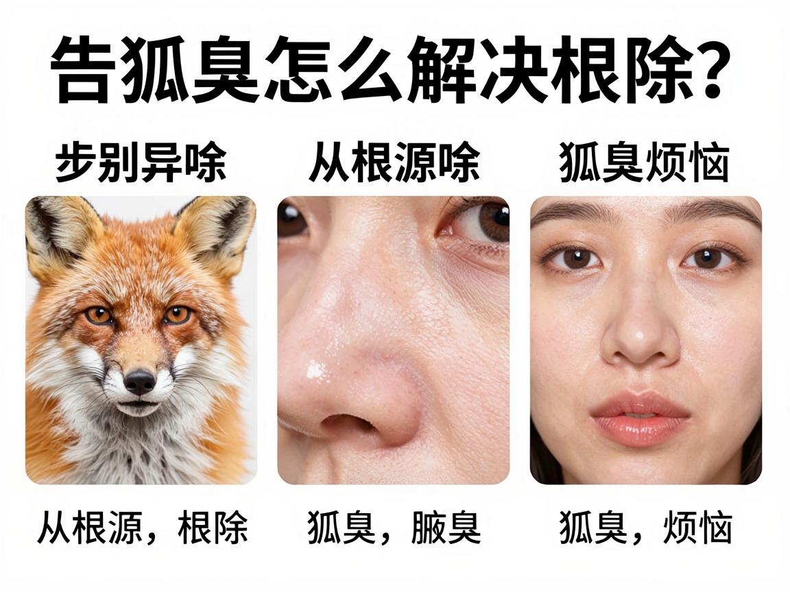 狐臭怎么解决根除？三步告别异味，从根源根除狐臭烦恼