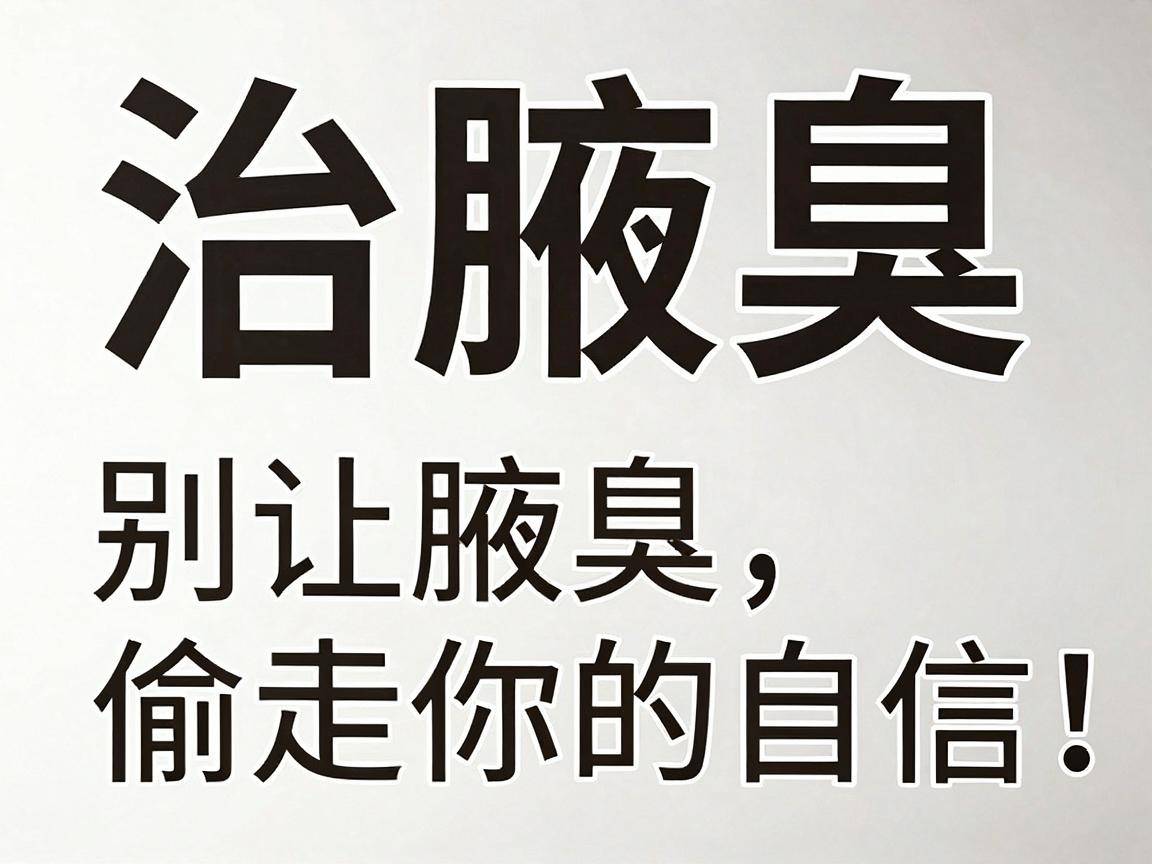 治腋臭，别让腋臭偷走你的自信，科学治腋臭，你需要知道的几个真相