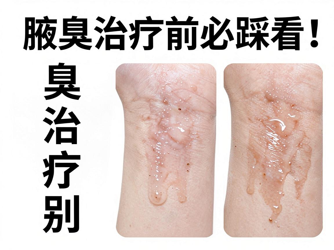 腋臭治疗别踩坑！腋臭治疗前必看的三种主流方案对比