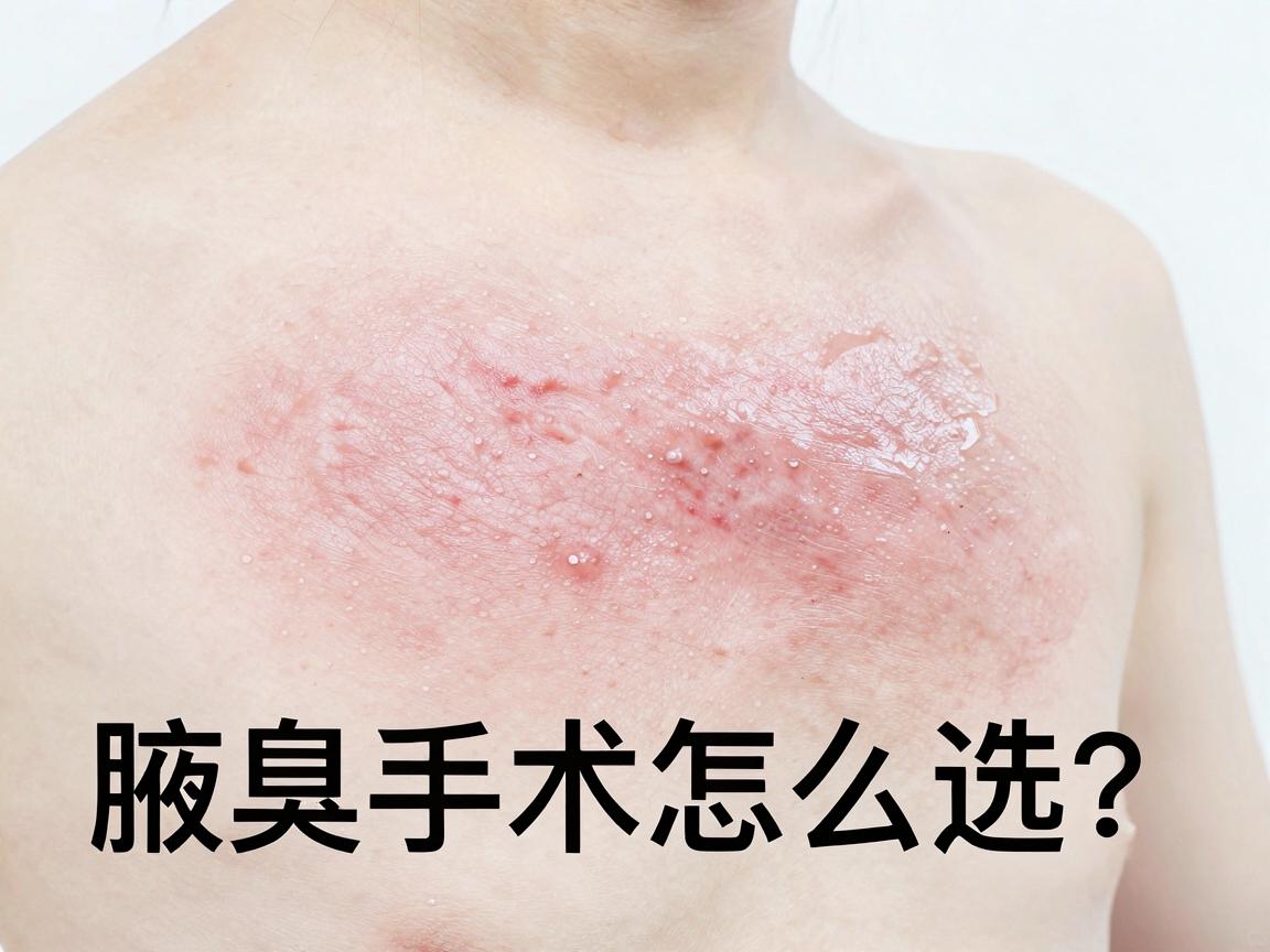 腋臭手术前必看！腋臭手术方式对比，这几种腋臭手术怎么选？