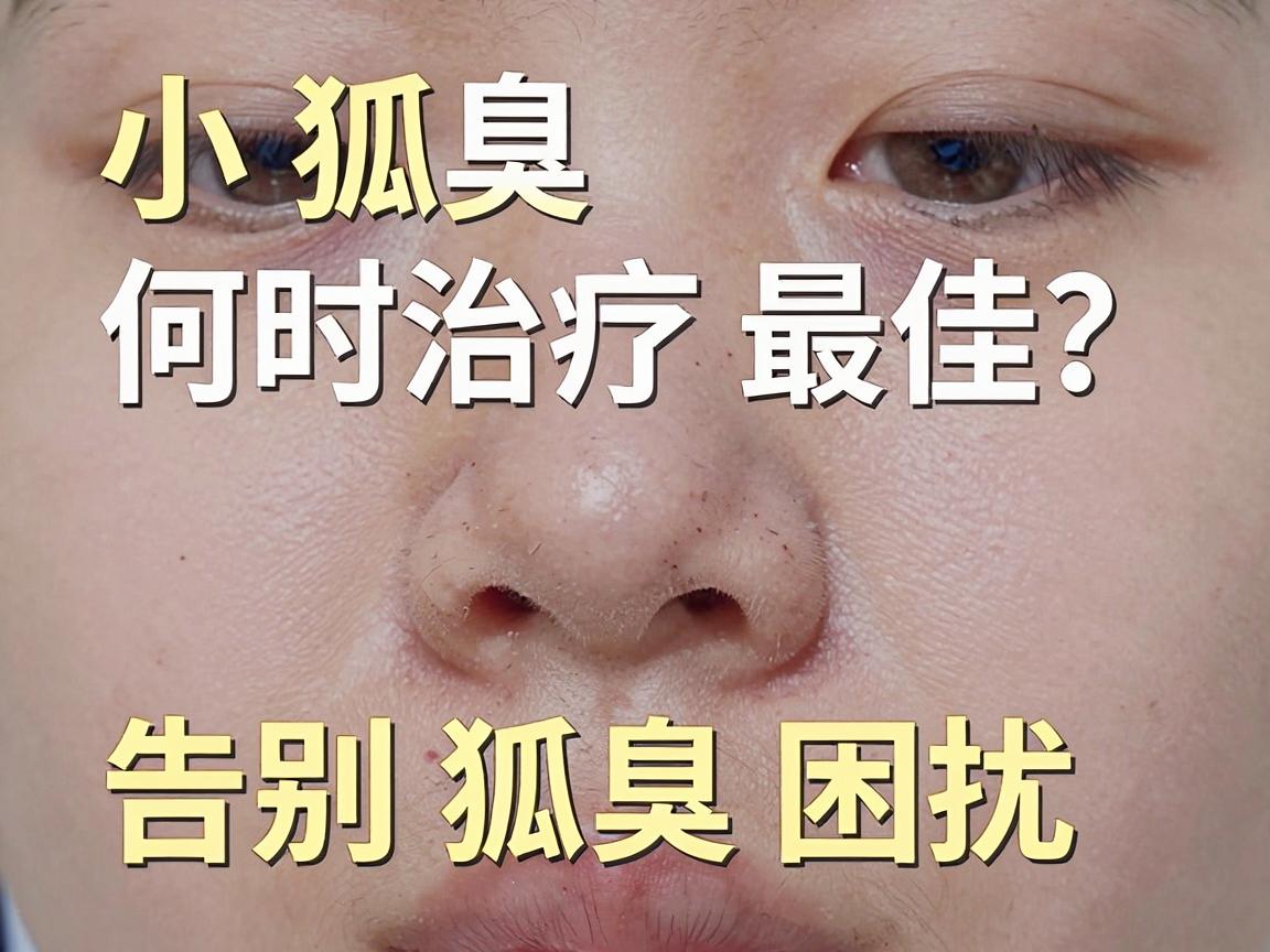 小孩狐臭何时治疗最佳？把握治疗时机，让孩子告别狐臭困扰