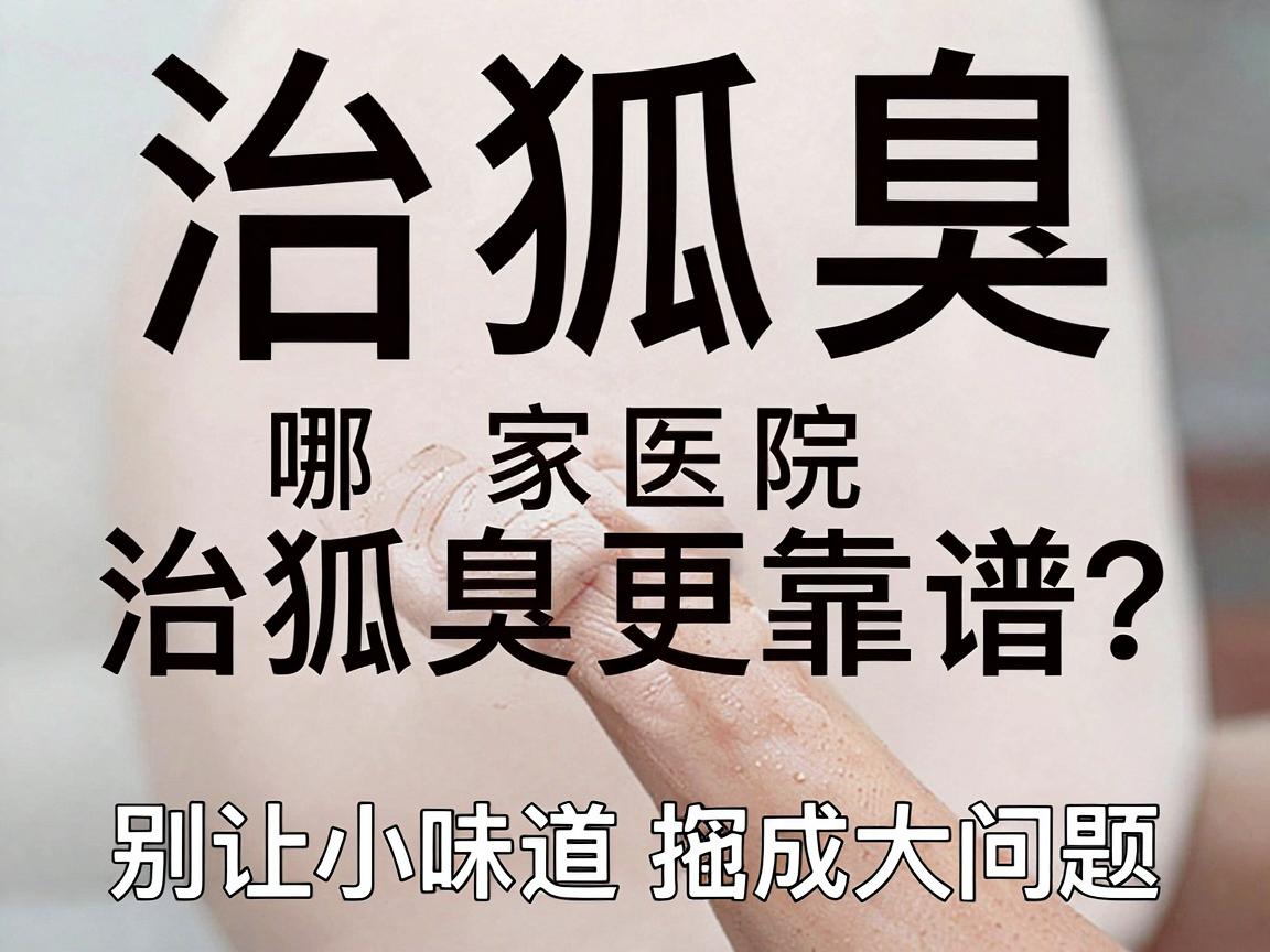 治狐臭，哪家医院治狐臭更靠谱？别让小味道拖成大问题