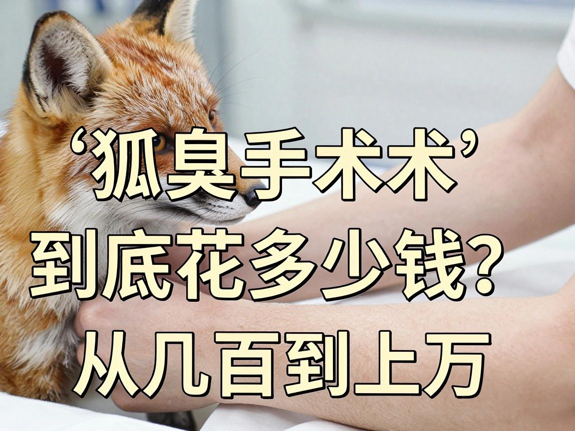 狐臭手术费用揭秘，狐臭手术到底花多少钱？从几百到上万，差距在哪？