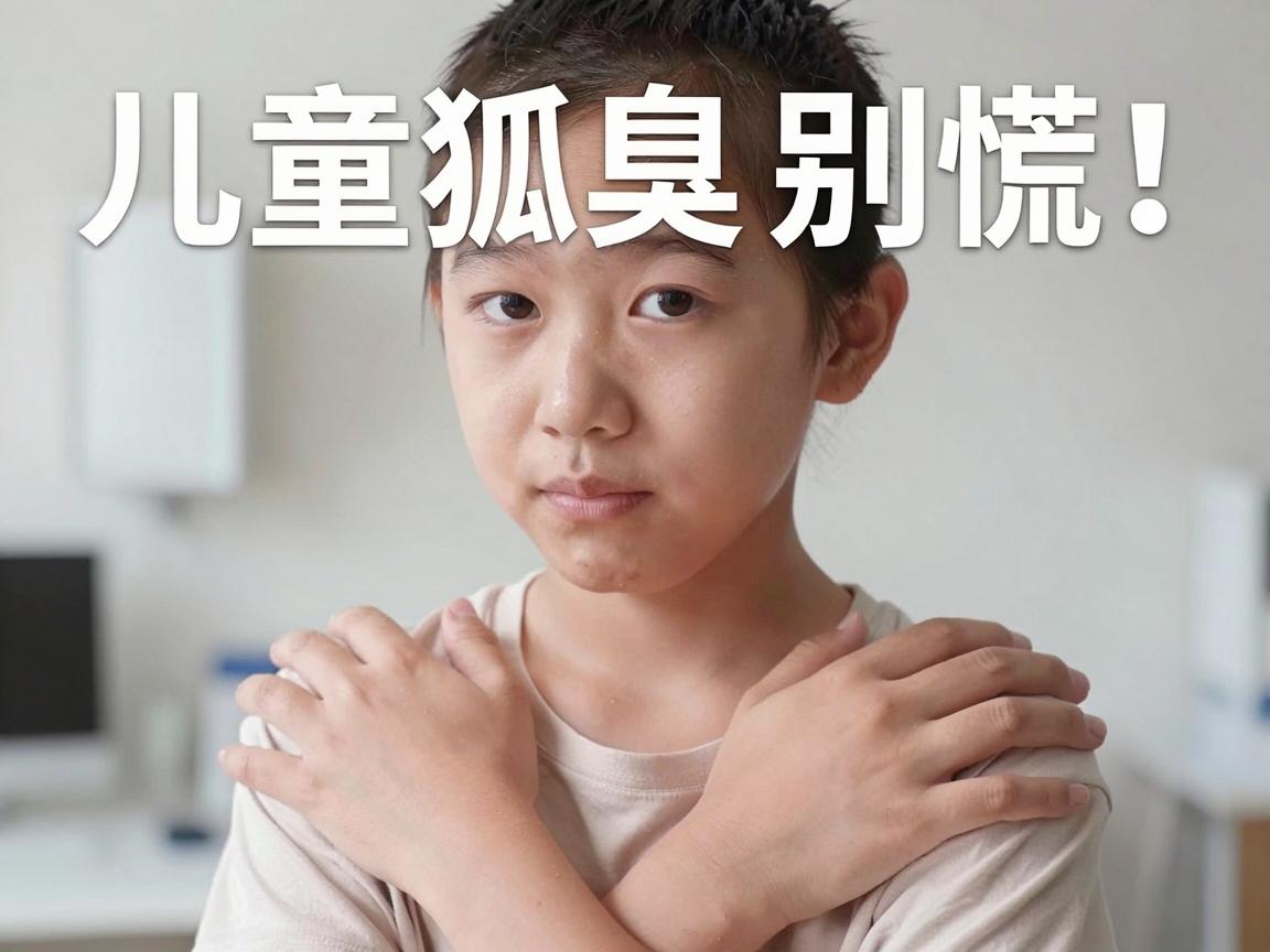 儿童狐臭别慌！抓住这个黄金治疗年龄，让孩子告别狐臭困扰