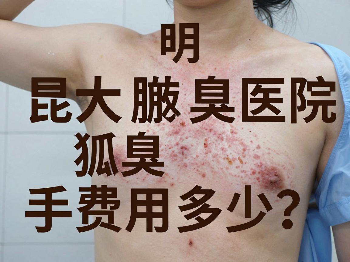 昆明昆大腋臭医院做狐臭手术费用多少？一文说清费用明细与省钱关键