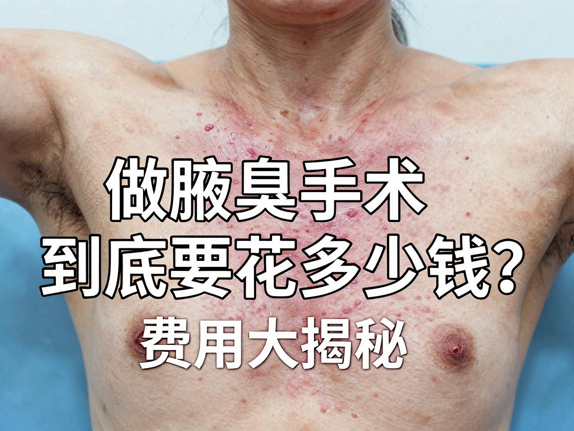 腋臭手术费用大揭秘，做腋臭手术到底要花多少钱？这些隐藏成本你算过没？