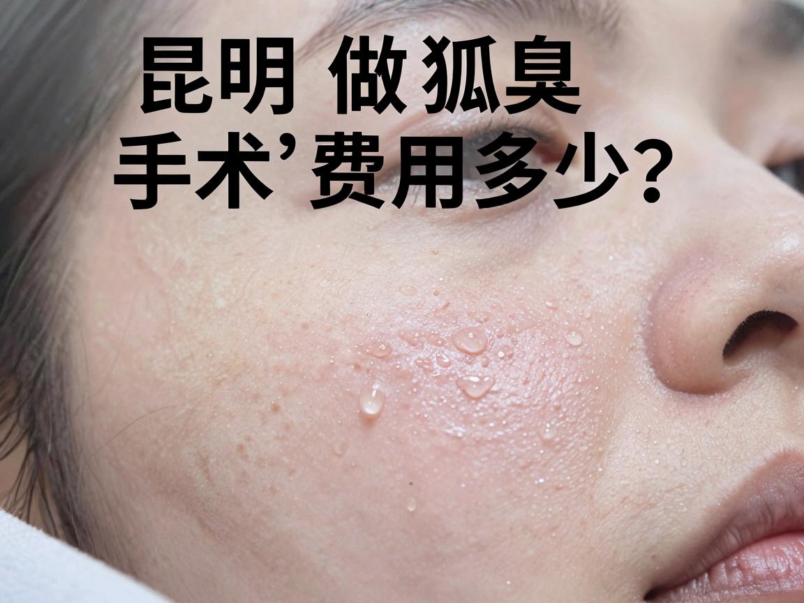 昆明做狐臭手术费用多少？一文讲清价格差异与真实费用构成