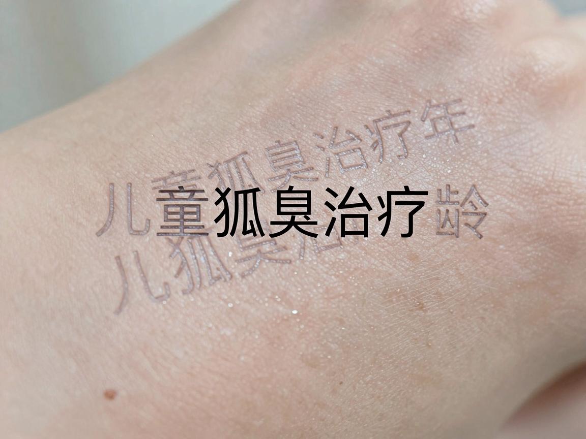 儿童狐臭治疗年龄，把握儿童狐臭的黄金治疗年龄，家长别错过最佳时机